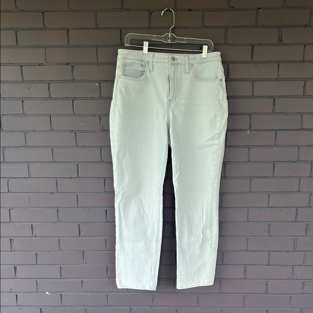 Madewell Light Wash The Curvy Perfect  Vintage Denim Jean